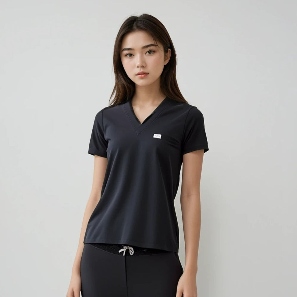 Women's V-neck Short Sleeve Top | Final Call