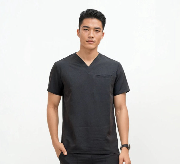 Kayvon Set: V-Neck | Straight Leg