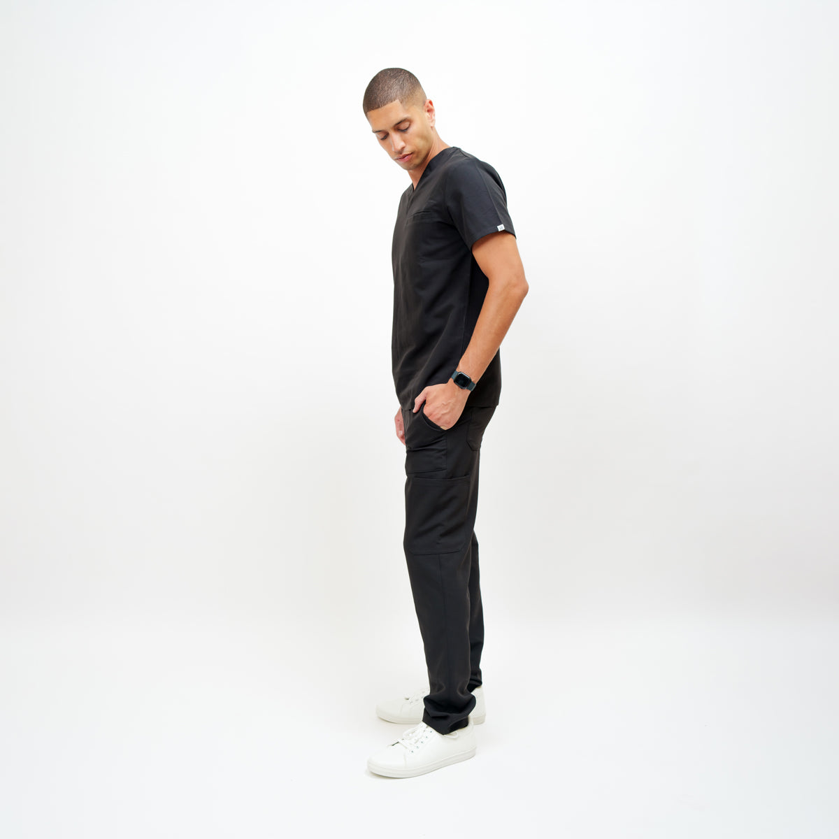 Men's Straight Leg Pant in Obsidian Black