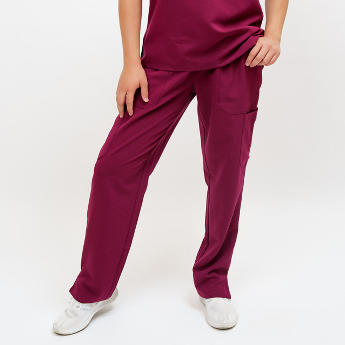 Women's Straight Leg Pant in Bonded Berry