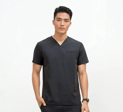 Kayvon Set: V-Neck | Straight Leg