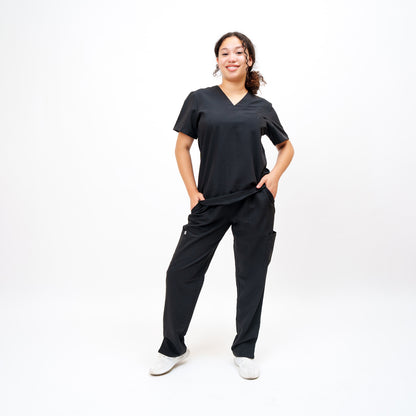 Parisa Set: V-Neck | Straight Leg