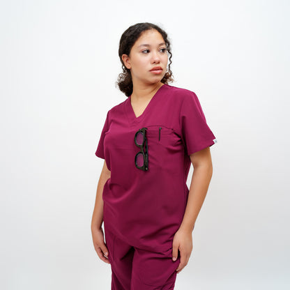Parisa Set: V-Neck | Straight Leg